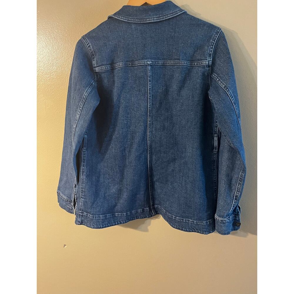 Old Navy Denim Utility Chore Jacket - Size Small - Picture 5 of 7